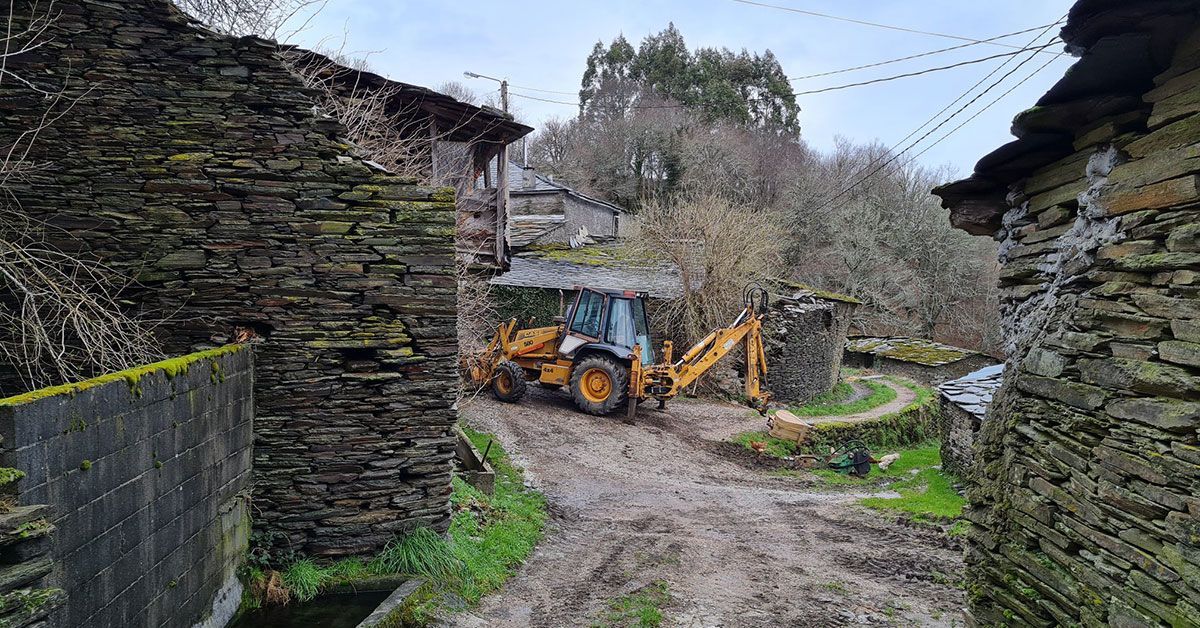 obras accesos carude o incio