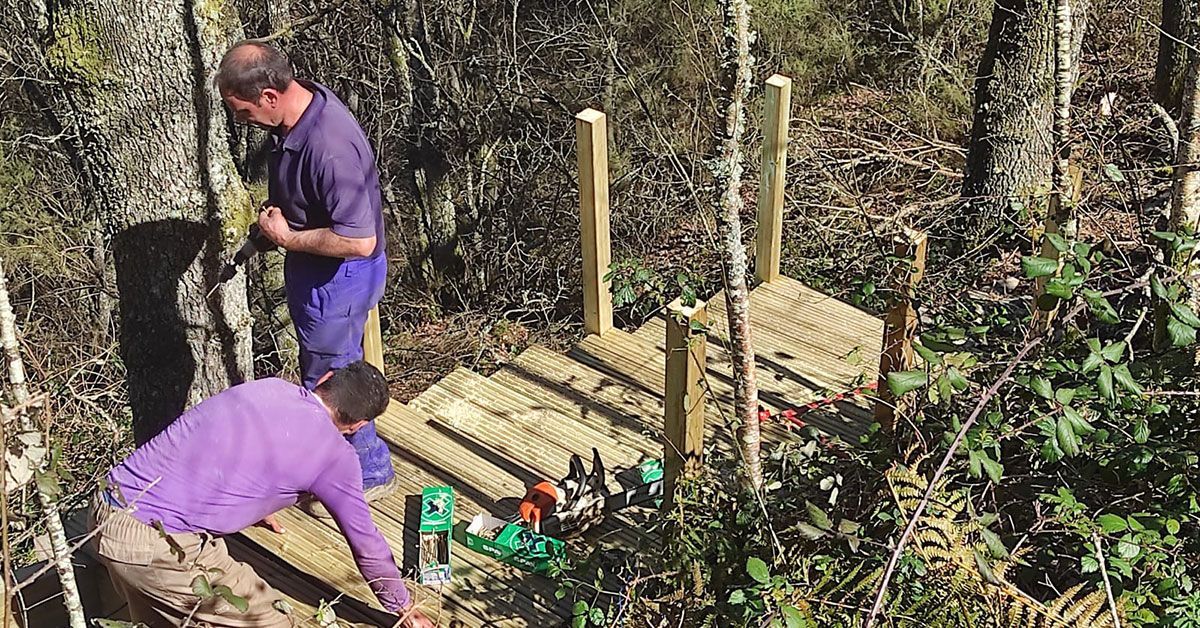 triacastela ruta san mamede obras sendeirismo