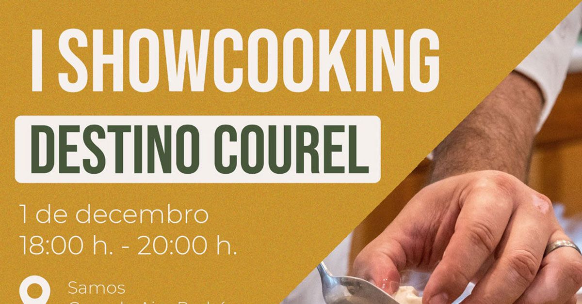 destino courel showcooking castaña mel