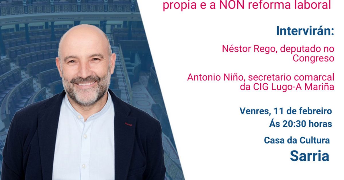 Acto Néstor  Rego Sarria