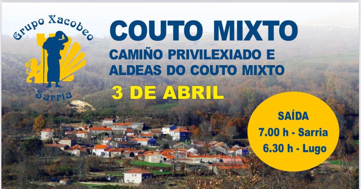 xacobeo sarria rutas couto mixto