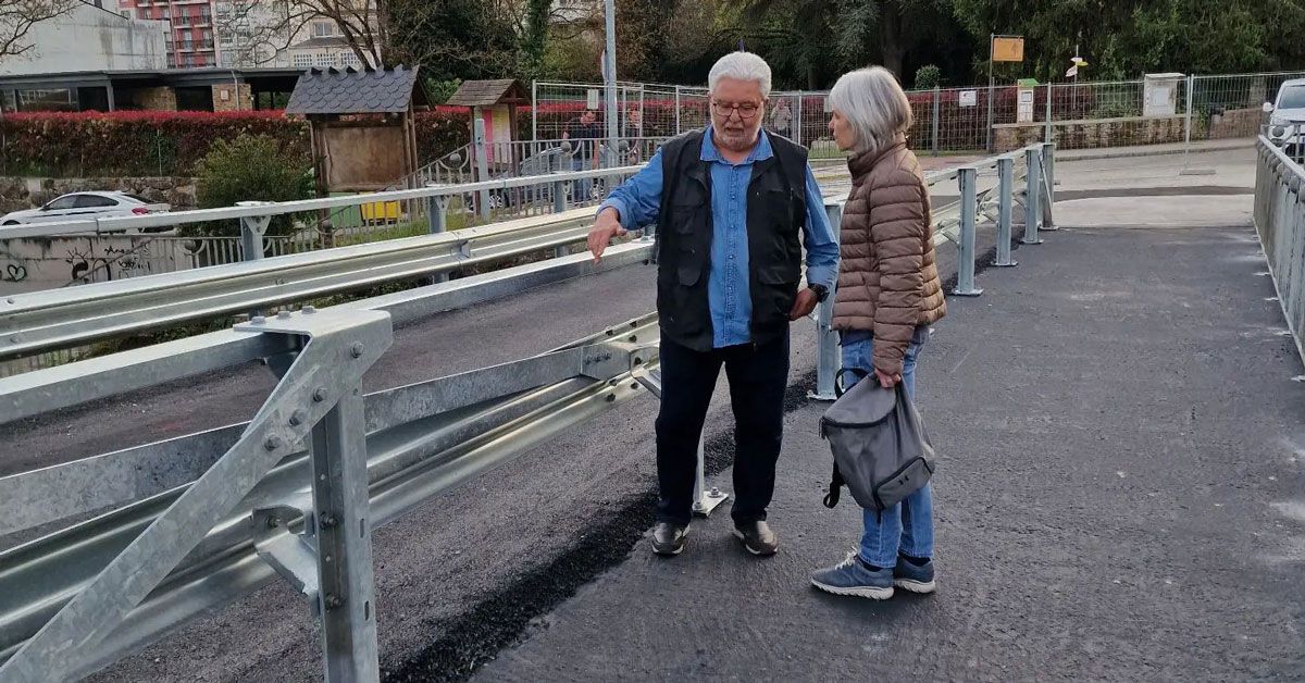 pasarela peatonal sarria