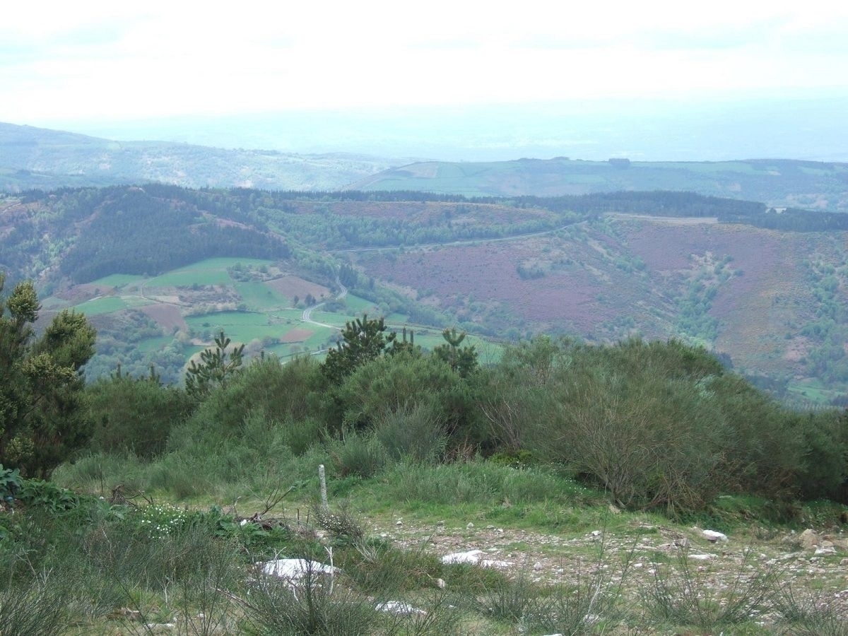 Vistas Pena do Pico Ruta Becerreá