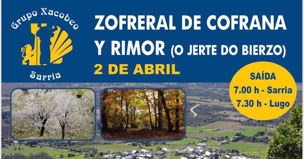 Xacobeo rutas 2 de abril