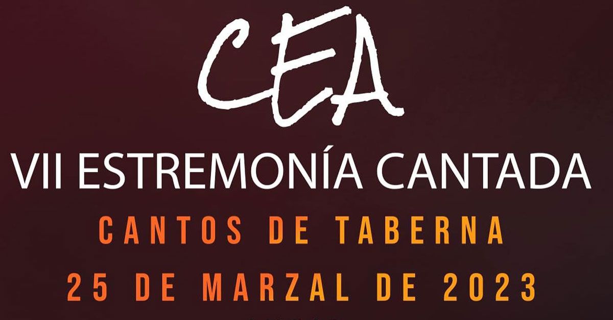 cartel estremonia cantada sarria