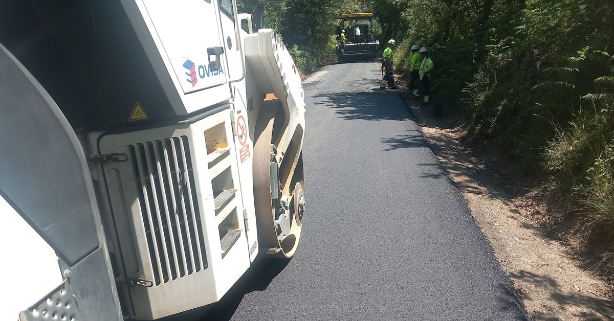 OBRAS DEPUTACION ESTRADAS BOVEDA POUTOMILLOS