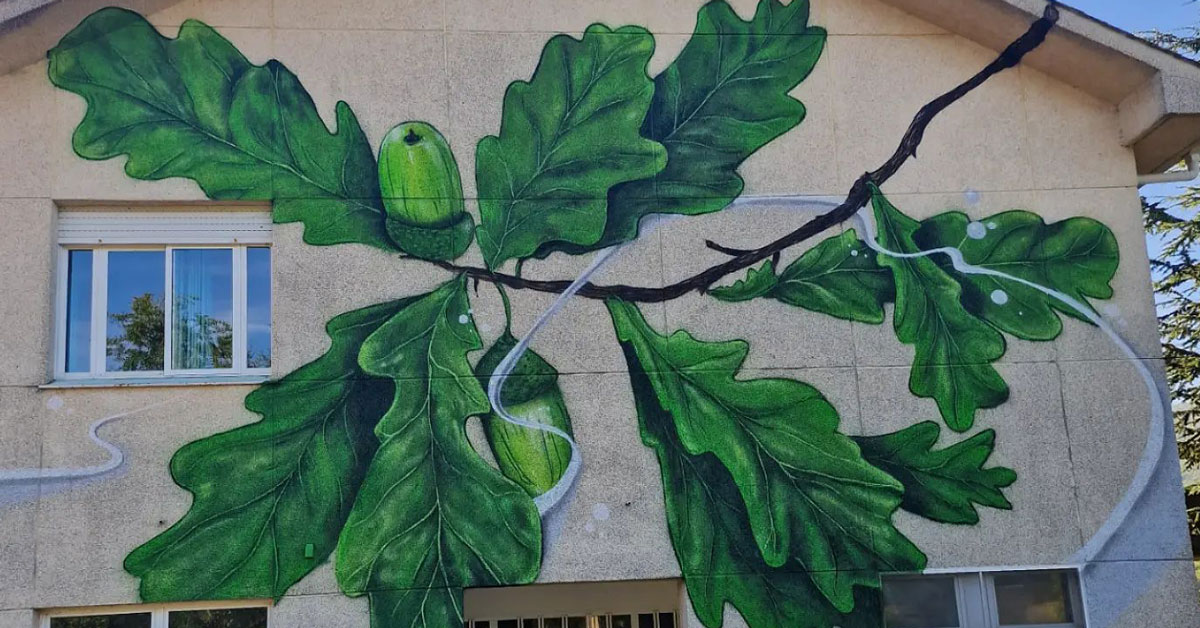 Ceip Triacastela mural 2