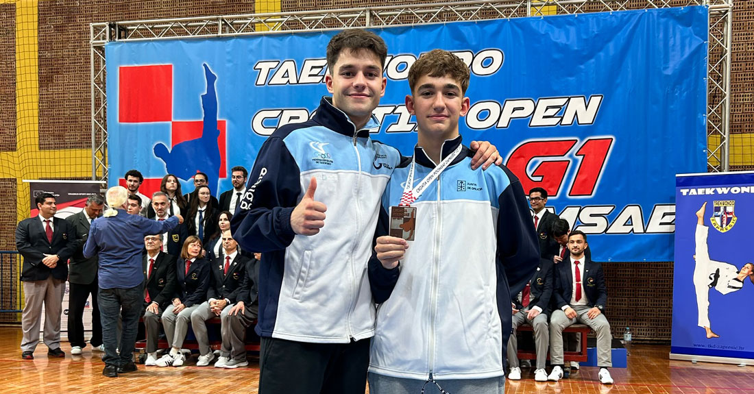 Open-Croacia-Taekwondo-Álex-Losada-e-Mateo-Fernández