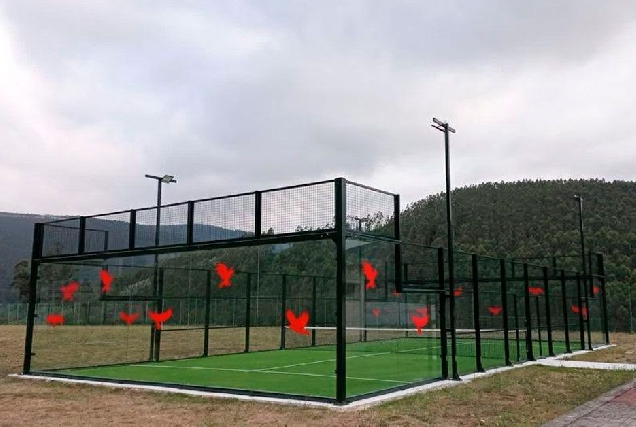 pista padel trabada