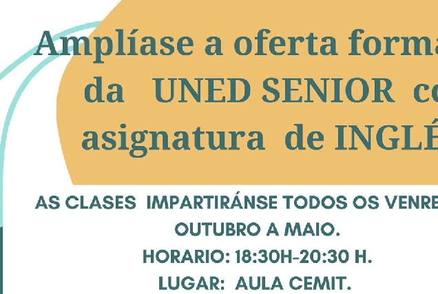 cartel guitiriz uned senior ingles portad