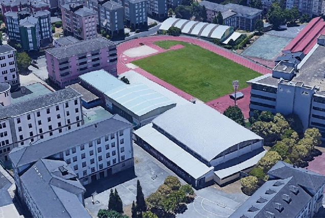 pista atletismo pavillon cidade cultural institutos lugo