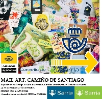 mail art camiño santiago sarria