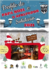 desfile papa noel apalpador solidario sarria