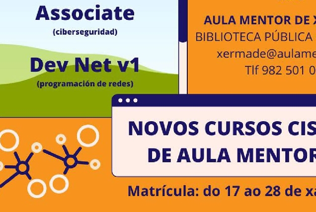 novos cursos aula mentor xermade portada