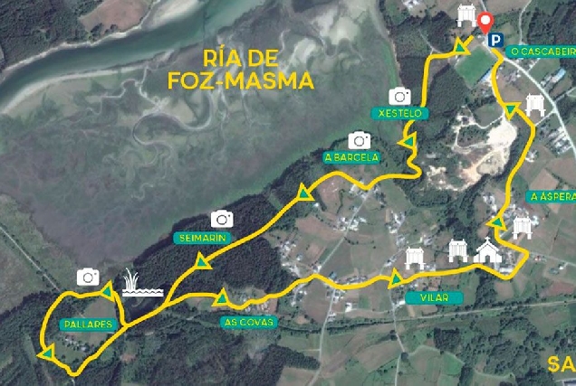 Barreiros Modificación da ruta Lagoa de Pallares