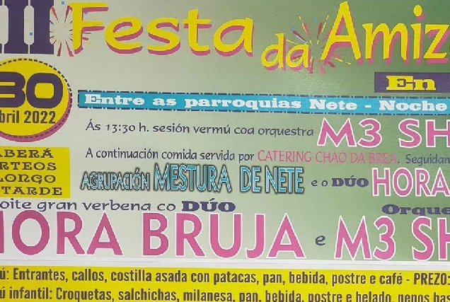 festa amizade nete portada