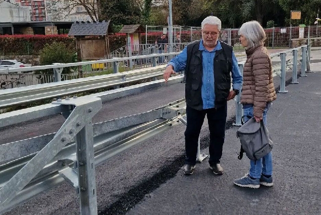 pasarela peatonal sarria