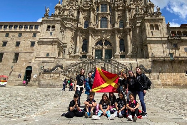 alumnos incio camino santiago