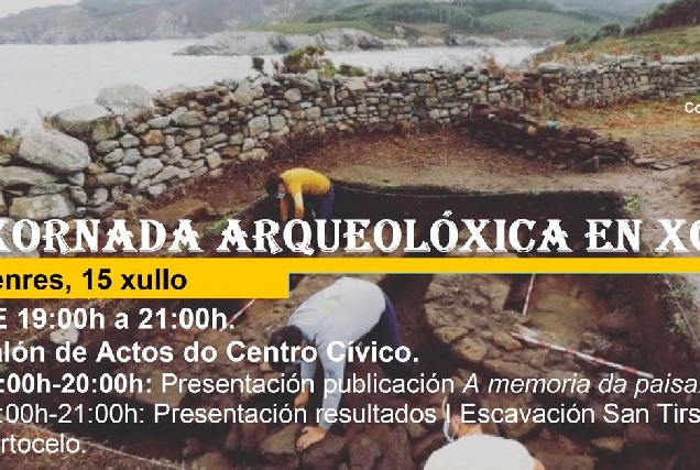 Xornada arqueoloxia Xove xullo 2022