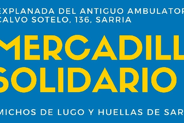 mercadillo solidario sarria portada