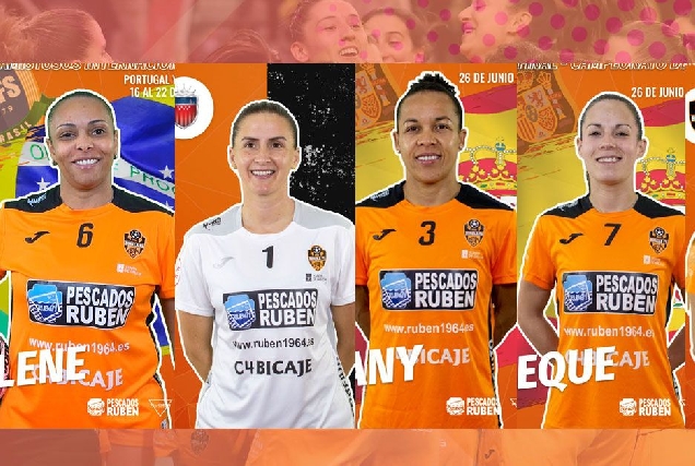 renovacions Burela FS femininoagosto 2022 cilene jozi dany peque emilly