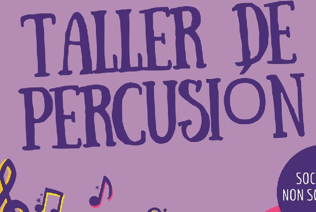 taller de percusion pino portada