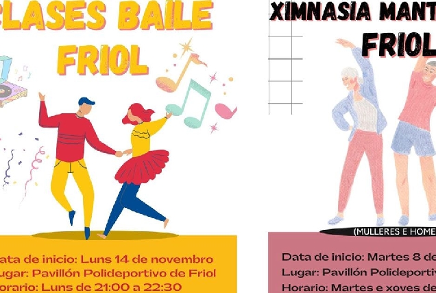 actividades friol baile ximnasia