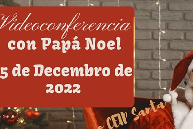 Videoconferencia Papa Noel Fonsagrada