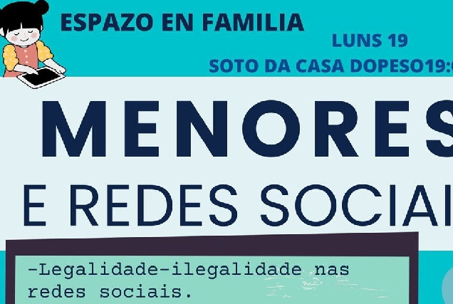 menores e redes sociais portada