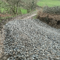 Camiño Sarria mal estado