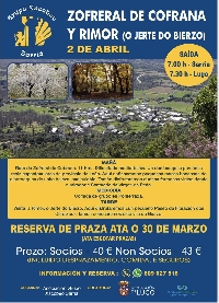 Xacobeo rutas 2 de abril