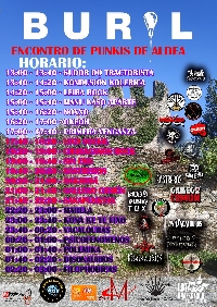 Horario Encontro Punkis de Aldea