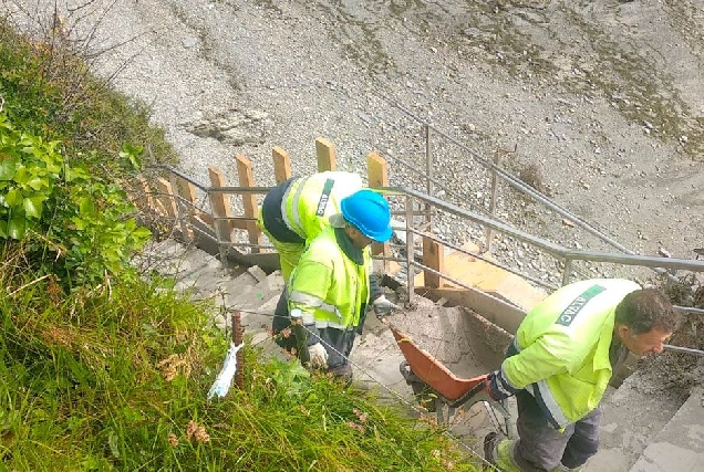 Ribadeo obras Cargadoiro