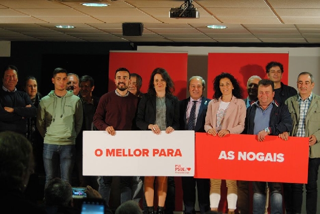 presentacion candidatura psoe as nogais