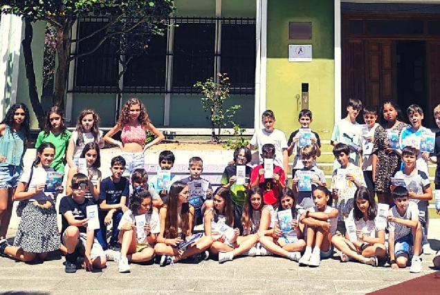 alumnado colexio CEIP n1 Foz