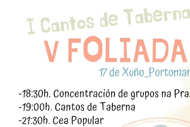 cantos de taberna foliada portomarin portada