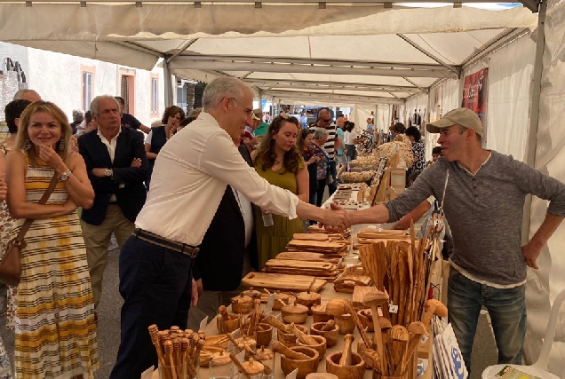 Francisco Conde Outeiro de Rei feria artesania