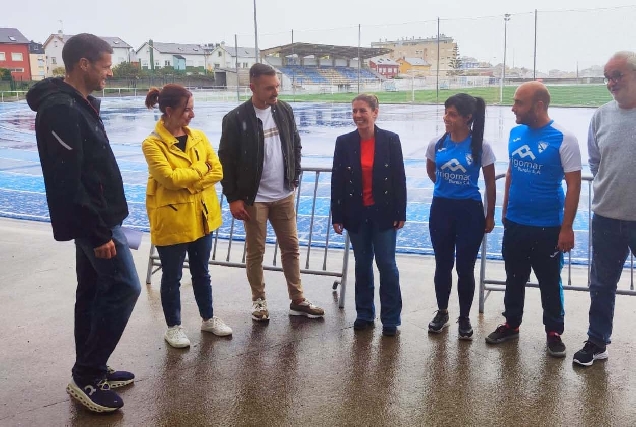 Complexo Deportivo da Veiga en San Ciprián reunion clubs deportivos