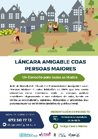 Láncara amigable coas persoas maiores