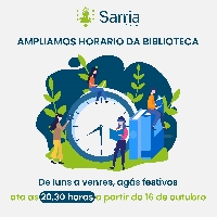 a biblioteca de sarria amplia horario