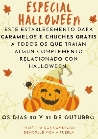 cartel Halloween lancara