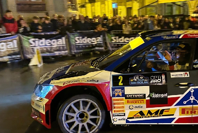 coche alberto meira rally san froilan