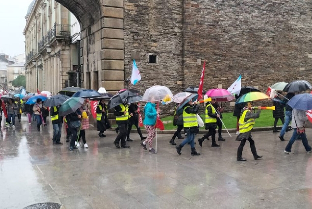 manifestacion limpeza lugo