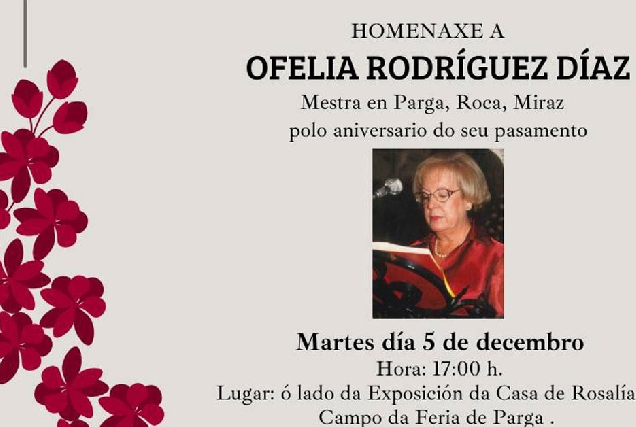 homenaxe a ofelia rodriguez mestra portada