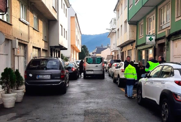 estrada viais de Granxas en Covas viveiro 2024