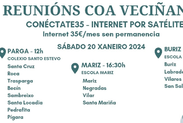 reunion vecinanza internet guitiriz