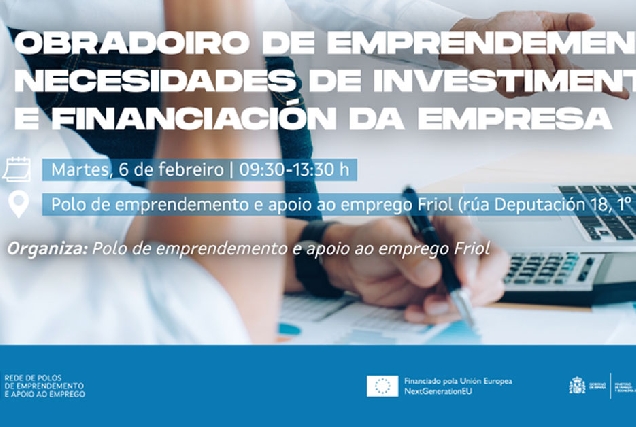 obradoiro de emprego e financiamento