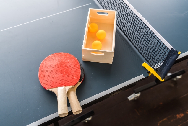 Table tennis or ping pong