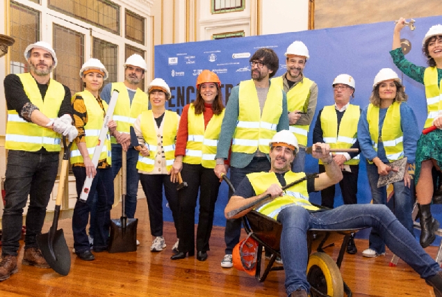 Imaxe da presentación este luns 11 de marzo do Encontro Mundial de Humorismo na Coruña