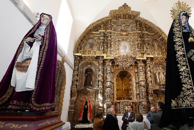 RETABLO DA CAPELA DA VENERABLE ORDE TERCEIRA DO ANTIGO CONVENTO DE ALCÁNTARA EN MONDOÑEDO 2024